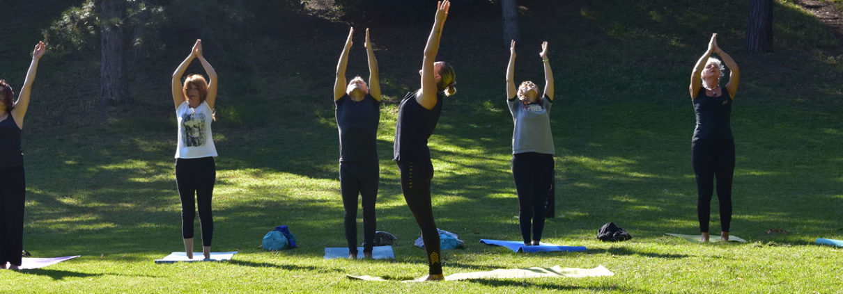 Saluto al sole hasta uttanasana