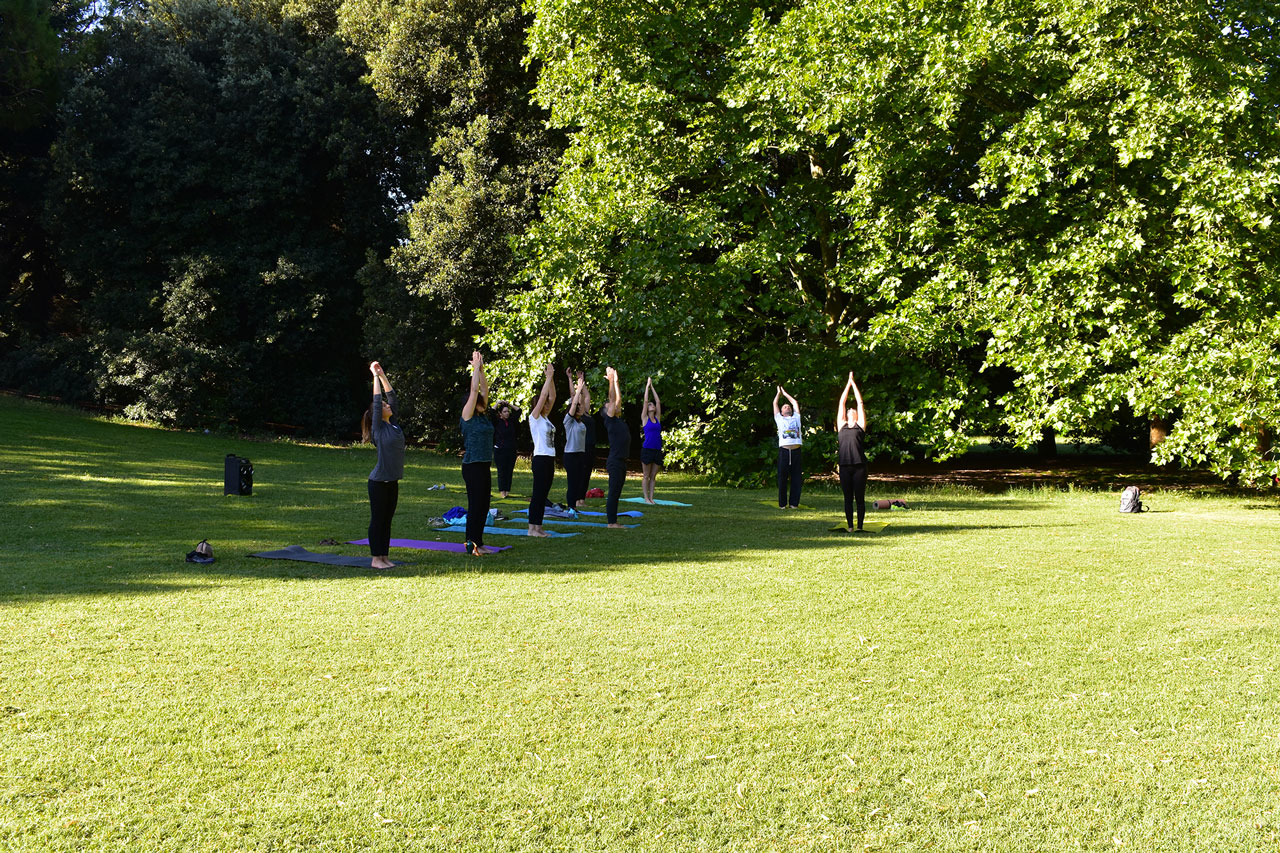 Saluto al sole hasta uttanasana