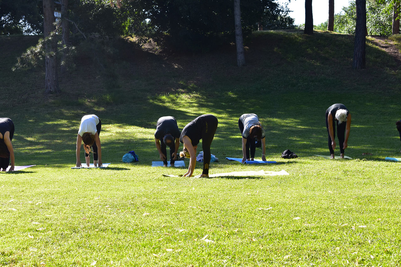 Saluto al sole uttanasana